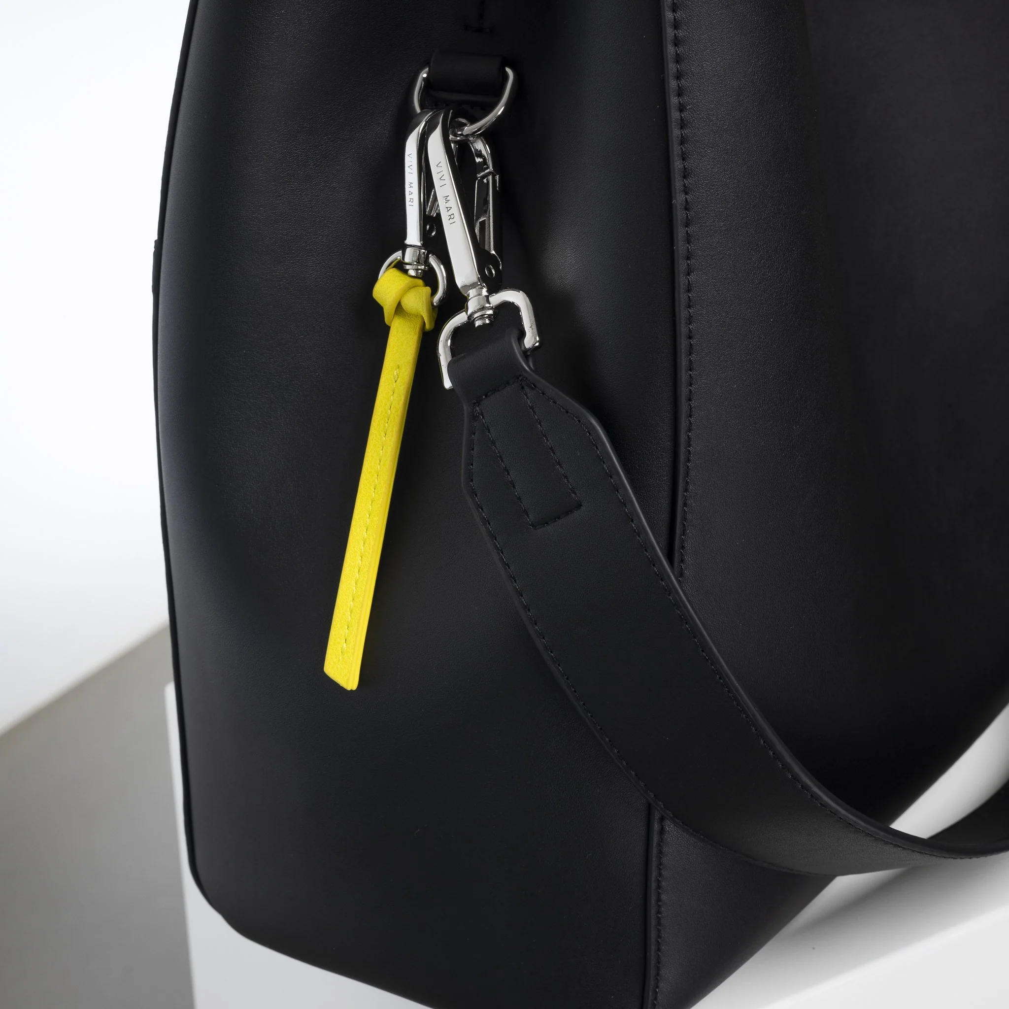tote bag + strap basic classic - black - Image 26